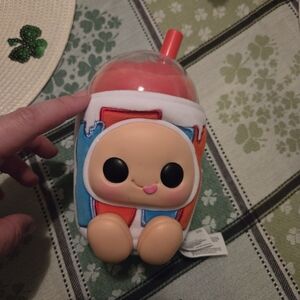 Stuffed Red Icee Toy